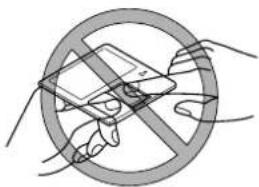 Diagram showing a smartphone crossed out by a 'no phone' symbol, indicating no phone usage or prohibition.