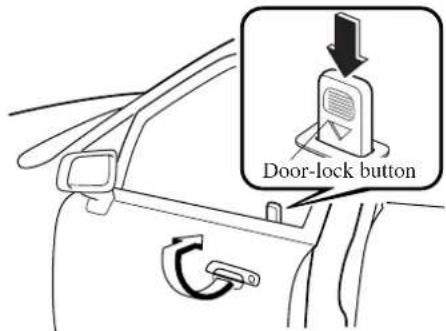 Door-lock button