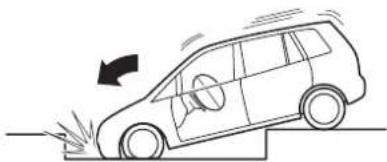 MAZDA Premacy (2002) - Front air bag activation - 4