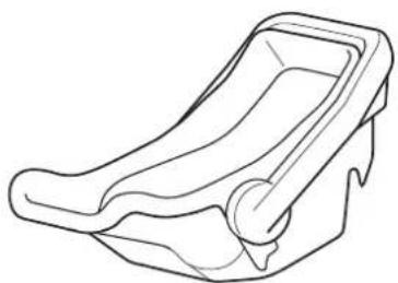 MAZDA Premacy (2002) - Baby seat - 1