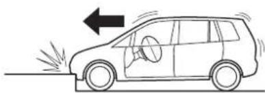 MAZDA Premacy (2002) - Front air bag activation - 3
