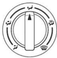 MAZDA Premacy (2002) - Mode selector dial - 1