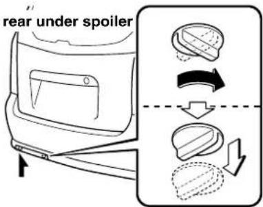 rear under spoiler