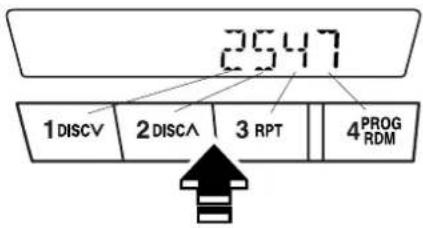 2547 1DISCV 2DISCA 3RPT 4PROG RDM