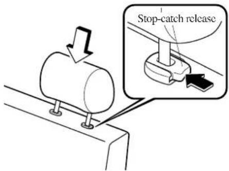 Stop-catch release