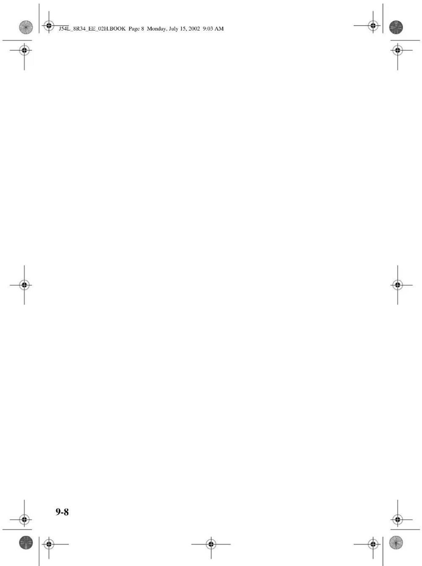 J54L_8R34_EE_02H.BOOK Page 8 Monday, July 15, 2002 9:03 AM 9-8