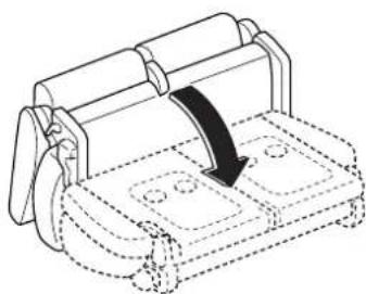 MAZDA Premacy (2002) - To return second-row seat to the original position (Except European model) - 2