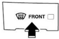 MAZDA Premacy (2002) - ▼Windscreen Defrosting and Defogging - 1
