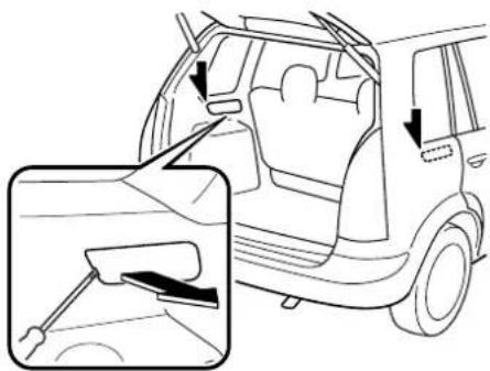 MAZDA Premacy (2002) - Installing the cover - 1