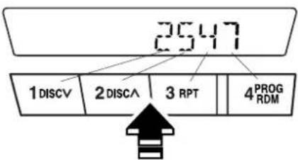 2547 1DISCV 2DISCA 3RPT 4PROG RDM
