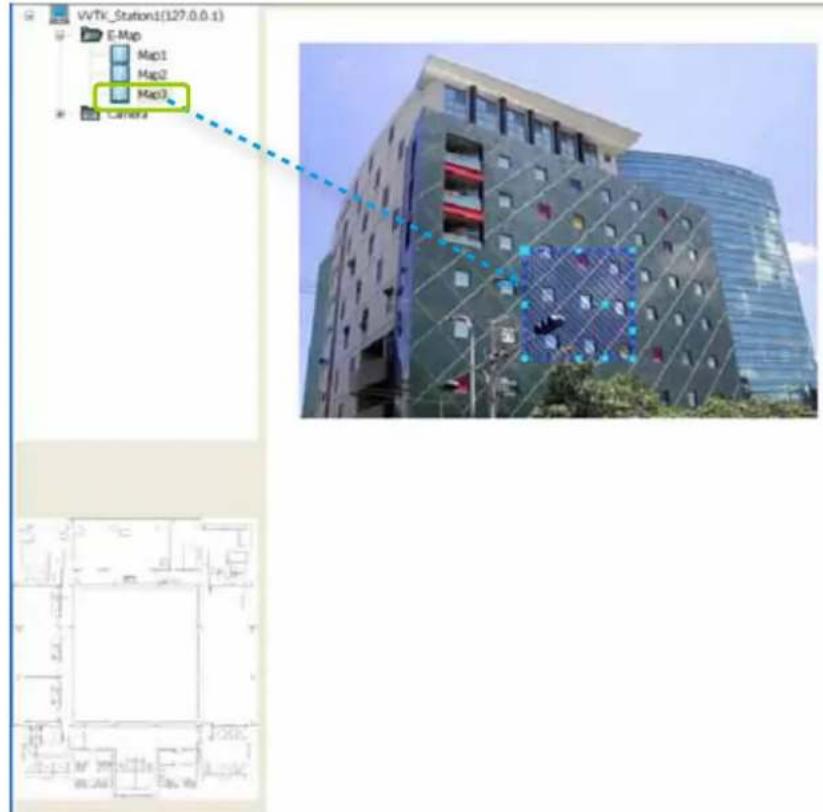 VVTK Station1(127.0.0.1) E-Map Map1 Map2 Map3 Camera