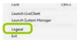 Vivotek ND8401 - How to Log out from the VAST Server - 1