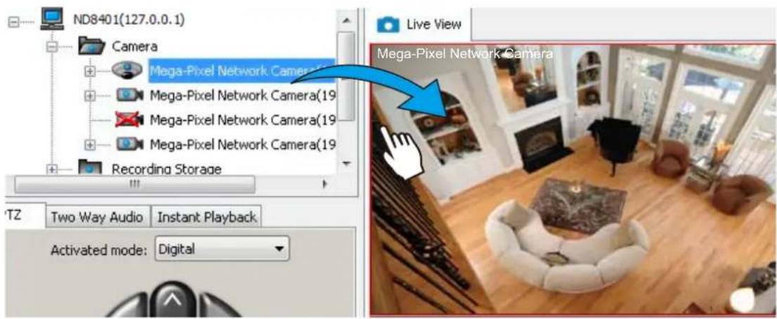 ND8401(127.0.0.1) Camera Mega-Pixel Network Camera(19) Mega-Pixel Network Camera(19) Mega-Pixel Network Camera(19) Recording Storage Live View Mega-Pixel Network Camera TZ Two Way Audio Instant Playback Activated mode: Digital