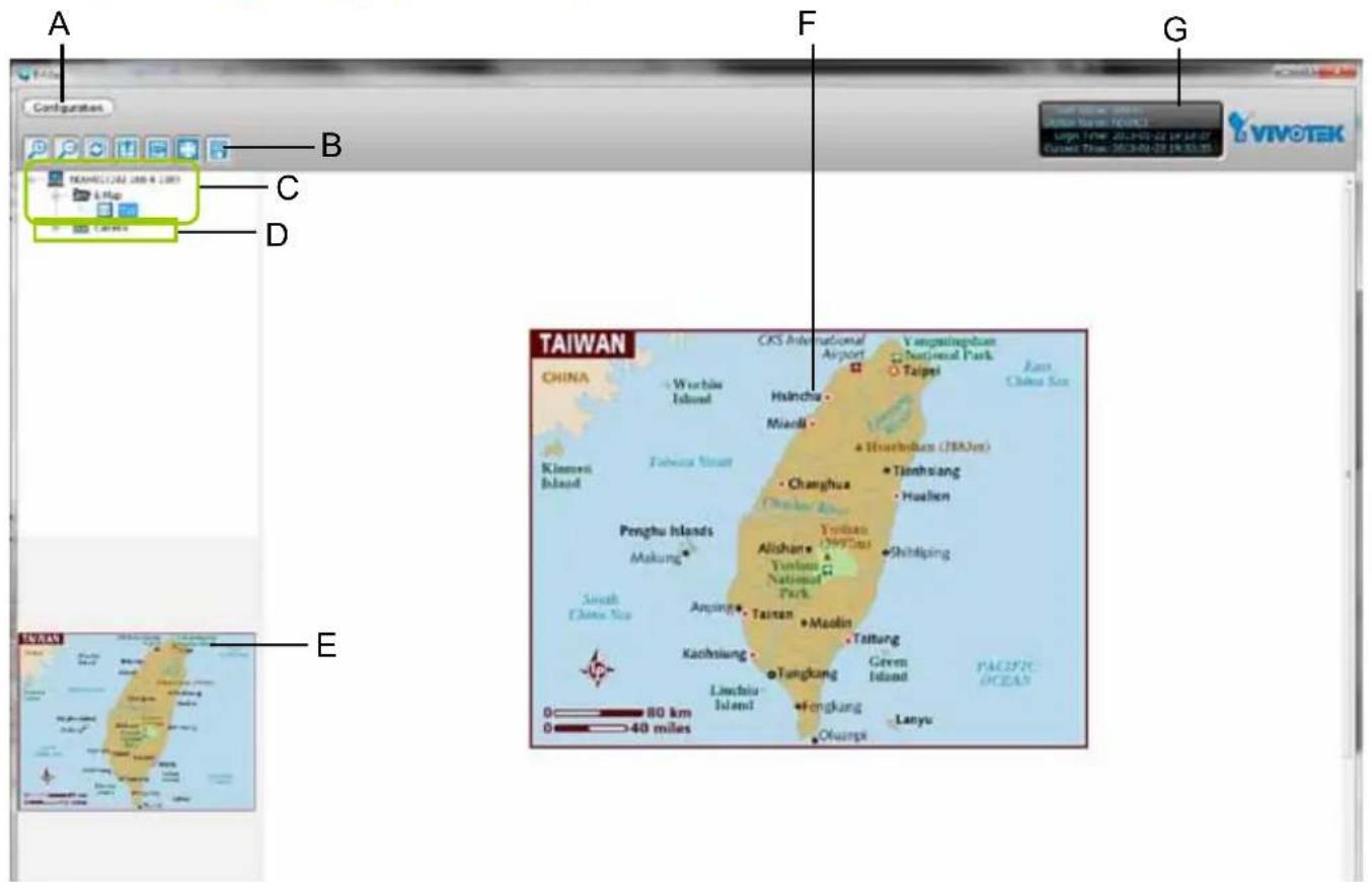 A B C D F G TAIWAN CHINA Worbou Island Hsincha Mianli Tahara Street Changhua Chonghua Island Penghu Islands Makung Alishan Yunlan National Park Shihilping Sinot China Sea Angping Taiwan Maolin Kaohsiung Tungkung Taitung Linchiu Island Givem Island Lanyu 0 80 km 40 miles 0 40 miles VIVOTEK Login Time: 20-19-22 19:34:27 Cuiwai Time: 30-34-27 19:35:35 TAIWAN