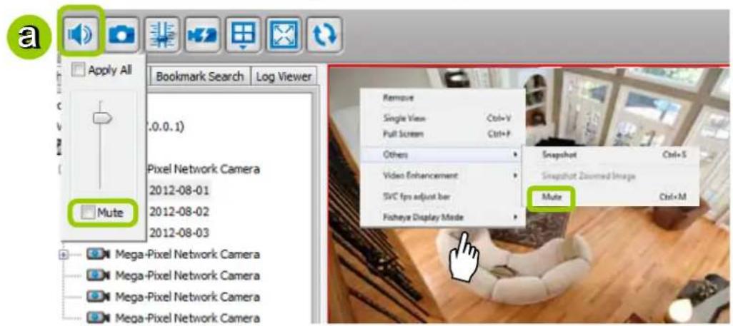 Apply All Bookmark Search Log Viewer .0.0.1) Pixel Network Camera 2012-08-01 2012-08-02 2012-08-03 Mute Remove Single View Ctrl+V Full Screen Ctrl+P Others Video Enhancement SVC fps adjust bar Fisheye Display Mode Snapshot Ctrl+S Snapshot Zoomed Image Mute Ctrl+M Mega-Pixel Network Camera Mega-Pixel Network Camera Mega-Pixel Network Camera Mega-Pixel Network Camera