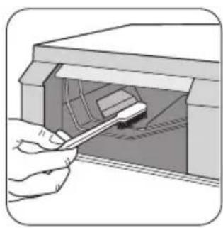 ZANUSSI ZWI 1105 - Limpieza del hueco de la cubeta - 1