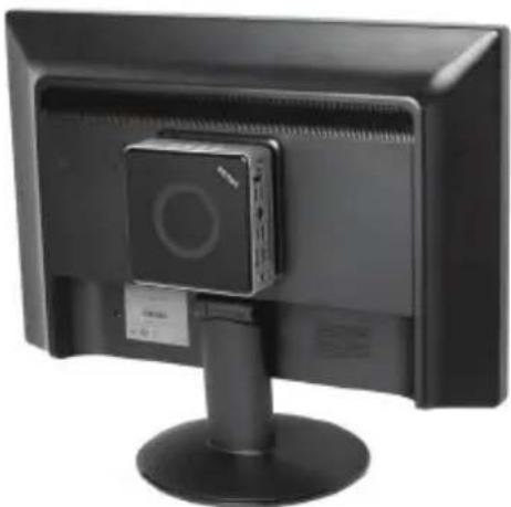 Zotac ZBOX nano VD01 PLUS - Mounting the ZOTAC ZBOX nano to a LCD monitor - 3