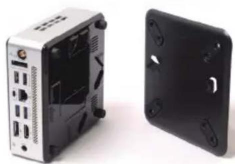 Zotac ZBOX nano VD01 PLUS - Mounting the ZOTAC ZBOX nano to a LCD monitor - 2