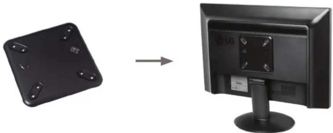 Zotac ZBOX nano VD01 PLUS - Mounting the ZOTAC ZBOX nano to a LCD monitor - 1