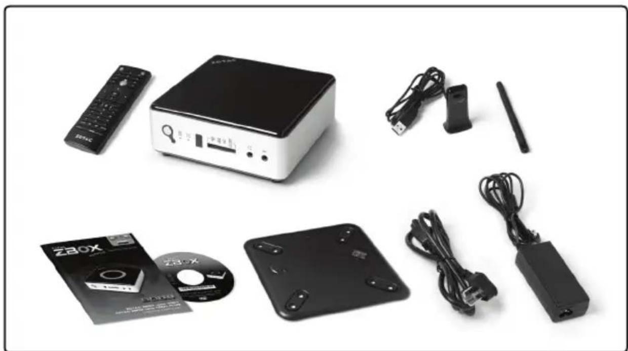 Zotac ZBOX nano VD01 PLUS - Package contents - 1