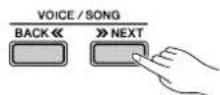 YAMAHA NP-30 - Changing a Demo Song - 3