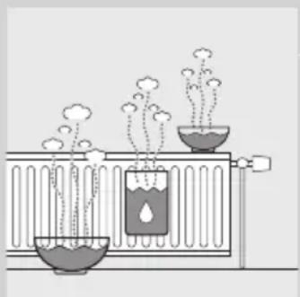 Diagram of a chemical experiment setup with test tubes, bubbles, and vapor rising (no text or labels).