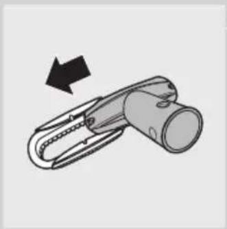 PHILIPS EasyClean FC8733 - Accesoriul pt. spații înguste și duza mică (doar anumite modele). - 3