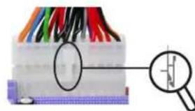Elitegroup A790GXM-AD3 - Connecting 24-pin power cable - 1