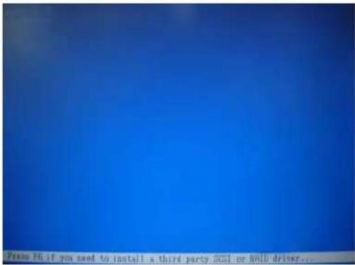 Press 16 if you need to install a third party DOS or HLL driver...