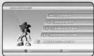 CARRIER SPACEPOST CARNIVAL PARK GREEN HILL ZONE ADVANCED SPACE