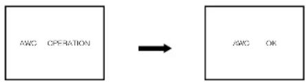 graph LR A["AWC OPERATION"] --> B["AWC OK"]