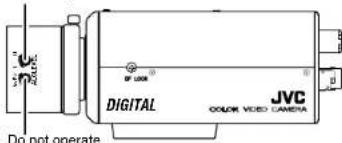 DO NOT OPERATE. JVC. COLOR VIDEO CAMERA.