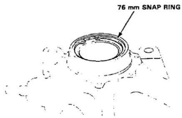 76 mm SNAP RING