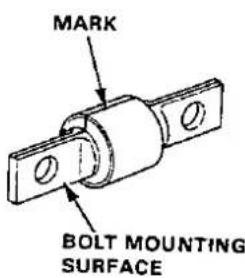 MARK BOLT MOUNTING SURFACE