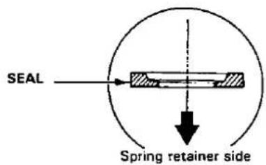 SEAL Spring retainer side