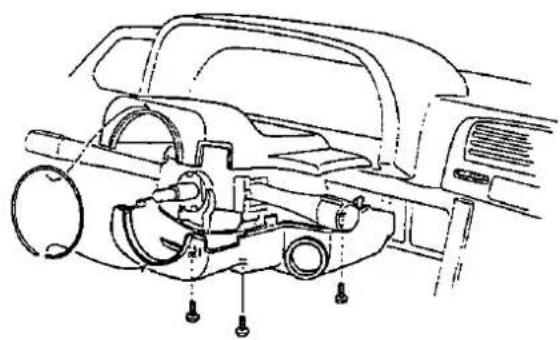 Honda Civic Coupe CRX (1987) - -Hazard Switch Removal - 1