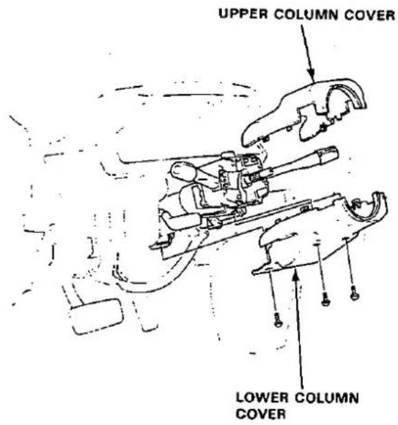 UPPER COLUMN COVER LOWER COLUMN COVER