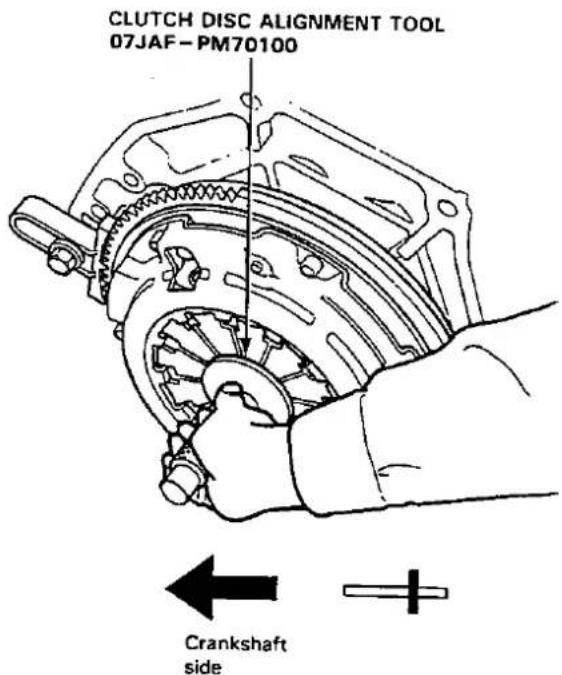 CLUTCH DISC ALIGNMENT TOOL 07JAF - PM70100 Crankshaft side