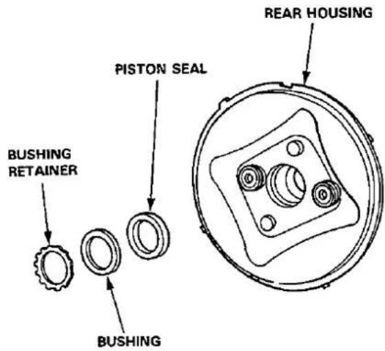 BUSHING RETAINER PISTON SEAL BUSHING REAR HOUSING