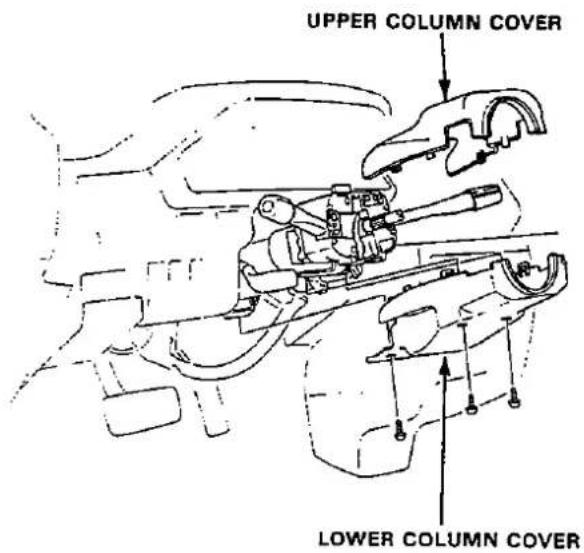 UPPER COLUMN COVER LOWER COLUMN COVER