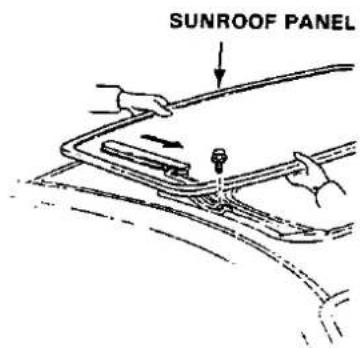 SUNROOF PANEL