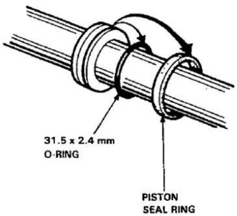 31.5 x 2.4 mm O-RING PISTON SEAL RING