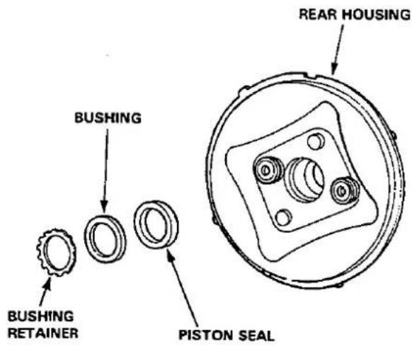 BUSHING BUSHING RETAINER PISTON SEAL REAR HOUSING