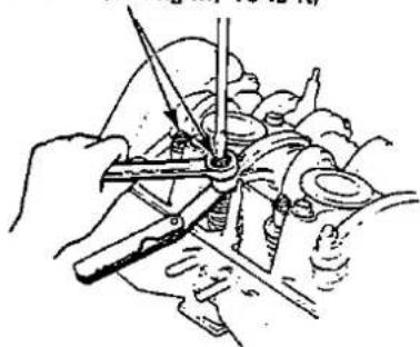 Honda Civic Coupe CRX (1987) - Number 1 piston at TDC - 2