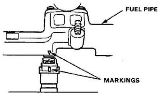 FUEL PIPE MARKINGS