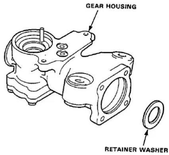 GEAR HOUSING RETAINER WASHER