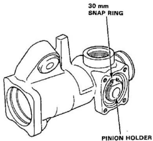 30 mm SNAP RING PINION HOLDER