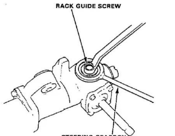 RACK GUIDE SCREW STEERING GEARROY