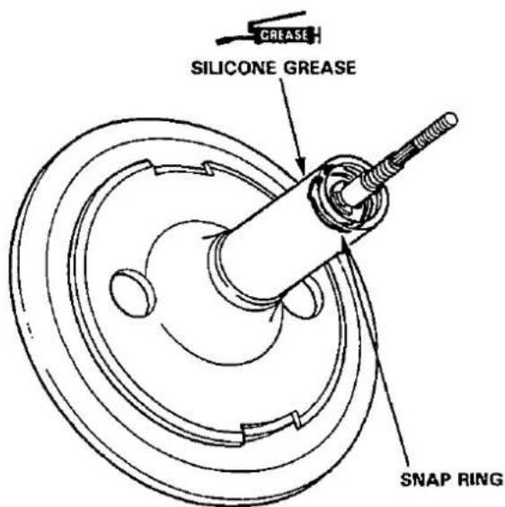 CREASE SILICONE GREASE SNAP RING