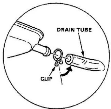 DRAIN TUBE CLIP